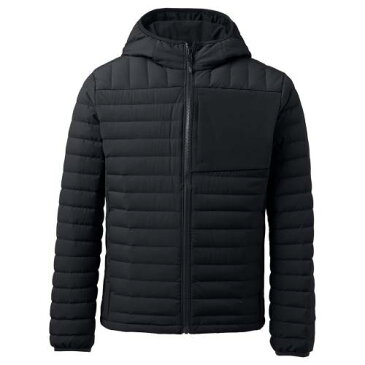 LANDS' END フード付 ダウン ジャケット 黒色 ブラック LANDS' 【大きめ】 ダウンジャケット メンズ 【 END HOODED 800 BLACK 】