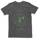 ハリーポッター Tシャツ チャコール 【 HARRY POTTER SLYTHERIN CELESTIAL TEE / CHARCOAL 】 メンズファッション トップス カットソー