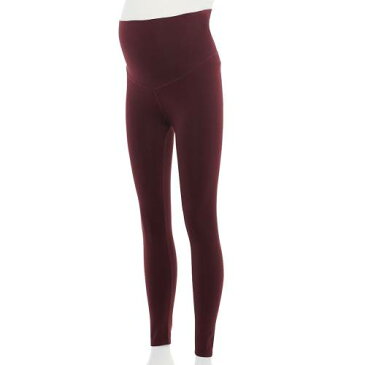 モダン レギンス タイツ 赤 レッド 【 RED MODERN ETERNITY MATERNITY SEAMLESS YOGA LEGGINGS 】