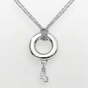 ロゴアート シカゴ 白色 ホワイト 銀色 シルバー ロゴ ホワイトソックス 【 LOGOART CHICAGO WHITE SOX STERLING SILVER LOGO HALO PENDANT / 】 ジュエリー アクセサリー レディースジュエリー ネックレス ペ