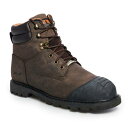 銀色 スチール ブーツ 茶色 ブラウン ワークブーツS 【 ADTEC 1018 STEEL TOE WORK BOOTS / BROWN 】 メンズ 1