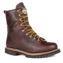 ジョージアブーツ ジョージア ブーツ 8IN. ワークブーツS 【 GEORGIA BOOTS LOGGERS 8-IN. WATERPROOF WORK BOOTS / CHOCOLATE 】 メンズ