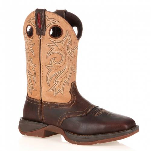 【★Fashion THE SALE★1/14迄】デュランゴ レベル ウェスタン ブーツ 茶色 ブラウン 11IN. 【 DURANGO REBEL SADDLE UP 11-IN. WESTERN BOOTS / BROWN TAN 】 メンズ
