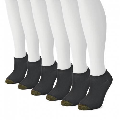 ソリッド 靴下 6PK. 【 GOLDTOE 6-PK. SOLID SOFT LINER SOCKS / 】 インナー 下着 ナイトウエア レディース レッグ