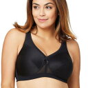 y GLAMORISE PLUS SIZE FULL-FIGURE MAGICLIFT ACTIVE WIRE-FREE SUPPORT BRA 1005 / z Ci[  iCgEGA fB[X uW[