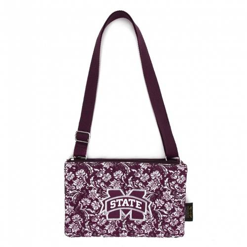 スケートボード 立ブルドッグ バッグ チーム ミシシッピステイト クロスボディーバッグ 【 STATE TEAM BLOOM MST 】 バッグ