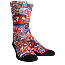 靴下 オーバーン タイガース ロゴ クルー 紺色 ネイビー 【 UNBRANDED ROCK EM SOCKS AUBURN TIGERS LOGO SKETCH CREW / AUB NAVY 】 インナー 下着 ナイトウエア レディース レッグ