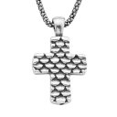 銀色 シルバー ネックレス A&M 【 STERLING SILVER SCALES CROSS NECKLACE / STERLING SILVER 】 ジュエリー アクセサリー レディースジュエリー ペンダント(4)