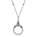 ネックレス & 【 1928 SIMULATED CRYSTAL BEAD CIRCLE PENDANT NECKLACE / 】 ジュエリー アクセサリー レディースジュエリー ペンダント(4)