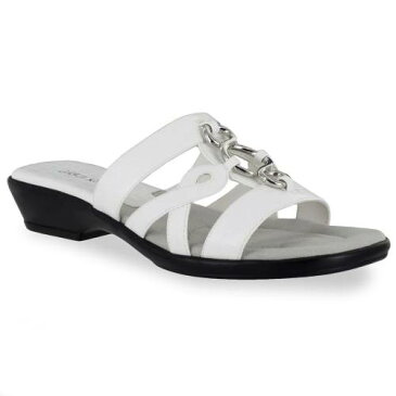 イージーストリート EASY STREET ストリート 白色 ホワイト 【 STREET EASY TORRID MULES WHITE CROC 】