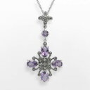 F Vo[  p[v y LAVISH BY TJM STERLING SILVER AMETHYST PENDANT / PURPLE z WG[ ANZT[ fB[XWG[ lbNX y_g