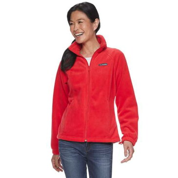 コロンビア COLUMBIA フリース ジャケット 赤 レッド フリースジャケット 【 RED COLUMBIA BENTON SPRINGS ZIPFRONT LILY 】
