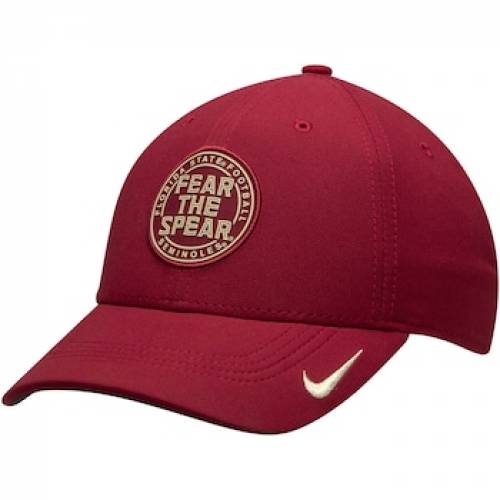 ナイキ NIKE フロリダ スケートボード セミノールズ レガシー パフォーマンス 赤 レッド 【 STATE LEGACY RED NIKE GARNET FLORIDA SEMINOLES RIVALRY 91 ADJUSTABLE PERFORMANCE HAT FSU 】 バッグ キャップ 帽子