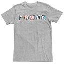 MARVEL Tシャツ ヘザー 【 HEATHER MARVEL SPIDERMAN THWIP ELEMENTS TEE ATHLETIC 】 メンズファッション トップス Tシャツ カットソー