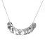 俧 С  ͥå쥹  ATHRA NJ INC STERLING SILVER MODERN HAMMERED DISCS DROP NECKLACE /  奨꡼ ꡼ ǥ奨꡼ ڥ