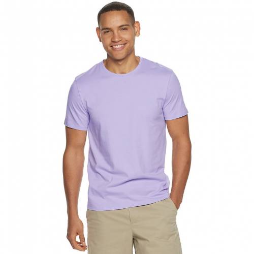 APT. 9 ソリッド Tシャツ 紫 パープル APT. 【 PURPLE 9 SOLID CREWNECK TEE LIGHT 】 メンズファッション トップス Tシャツ カットソー