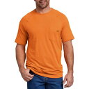 ディッキーズ DICKIES ディッキーズ パフォーマンス Tシャツ 橙 オレンジ 【 ORANGE DICKIES TEMP IQ PERFORMANCE COOLING TEE BRIGHT 】 メンズファッション トップス Tシャツ カットソー