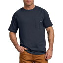 ディッキーズ DICKIES ディッキーズ パフォーマンス Tシャツ 紺色 ネイビー 【 DICKIES TEMP IQ PERFORMANCE COOLING TEE DARK NAVY 】 メンズファッション トップス Tシャツ カットソー