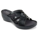 ブランド名Eastland性別womens (adult)商品名Poppy Leather Slide Wedge Sandalsカラー/Black