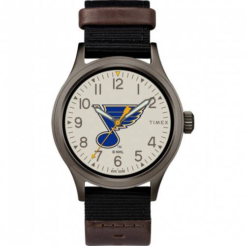 タイメックス ブルース ウォッチ 時計 セントルイス 【 TIMEX ST. LOUIS BLUES CLUTCH WATCH / BLU MULTI 】 腕時計 メンズ腕時計 ※入荷時に電池が切れの場合もありますので予めご了承ください。