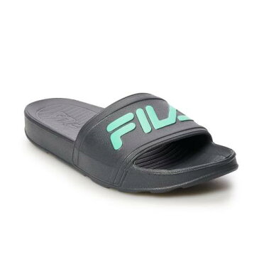 フィラ サンダル 【 FILA SLEEK SLIDE SANDALS CASTLEROCK TEAL 】