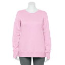 TEK GEAR フリース スウェットシャツ トレーナー 【 Plus Size Ultra-soft Fleece Crewneck Sweatshirt 】 Fresh Tulip