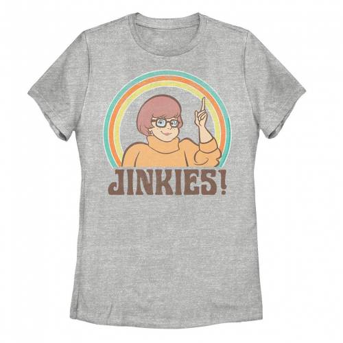 キャラクター Tシャツ ヘザー 【 LICENSED CHARACTER SCOOBY-DOO VELMA JINKIES RETRO CIRCLE PORTRAIT..