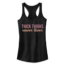 タンクトップ 黒色 ブラック 【 UNBRANDED FIFTH SUN THICK THIGHS RACERBACK TANK / BLACK 】 キッズ ベビー マタニティ トップス パーカー