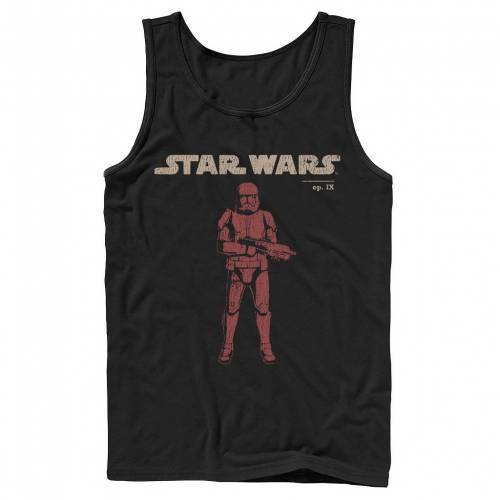 ライズ タンクトップ スターウォーズ 【 STAR WARS THE RISE OF SKYWALKER RETRO SITH TROOPER TANK TOP / 】 メンズファッション トップス