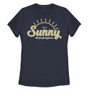 【★Fashion THE SALE★1/14迄】フィラデルフィア グラフィック Tシャツ 紺色 ネイビー 【 UNBRANDED VISIT SUNNY PHILADELPHIA GRAPHIC TEE / NAVY 】 キッズ ベビー マタニティ トップス カットソー