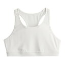 TEK GEAR スポーツブラ 【 Mesh Inset Sports Bra In Regular And Plus Size 】 Stone White