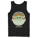 LN^[ ^Ngbv X^[EH[Y y LICENSED CHARACTER STAR WARS THE MANDALORIAN CHILD BASSINET PORTRAIT TANK TOP / z Yt@bV gbvX