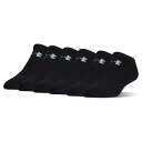 【★Fashion THE SALE★1/14迄】靴下 アンダーアーマー 【 UNDER ARMOUR S 6-PACK NO-SHOW SOCKS / 】 キッズ ベビー マタニティ タイツ