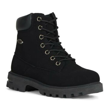 ラグズ ブーツ 黒色 ブラック 【 LUGZ EMPIRE HI WATERRESISTANT BOOTS BLACK 】