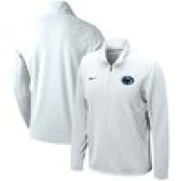 ナイキ NIKE 白 ホワイト スケートボード ライオンズ トレーニング 【 WHITE STATE NIKE PENN NITTANY LIONS TRAINING QUARTERZIP PULLOVER JACKET PST 】 メンズファッション コート ジャケット