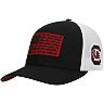 UNBRANDED 黒 ブラック カロライナ ゲームコックス 【 BLACK UNBRANDED COLUMBIA SOUTH CAROLINA GAMECOCKS PFG TONAL FISH FLAG FLEX HAT SCR 】 バッグ キャップ 帽子 メンズキャップ 帽子