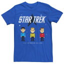 LN^[ R}h OtBbN TVc y LICENSED CHARACTER STAR TREK COMMAND GRAPHIC TEE / ROYAL z Yt@bV gbvX Jbg\[