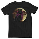 【★スーパーSALE★6/11午前2時迄】キャラクター Tシャツ 黒色 ブラック 【 LICENSED CHARACTER VAMPIRE CAT TEE / BLACK 】 メンズファッション トップス カットソー(4)