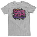 キャラクター ロゴ グラフィック Tシャツ 【 LICENSED CHARACTER NICKELODEON INVADER ZIM ENTER FLORPUS LOGO GRAPHIC TEE / 】 メンズファッション トップス カットソー