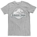 LN^[ p[N F zCg S OtBbN TVc y LICENSED CHARACTER JURASSIC PARK WHITE DISTRESSED CIRCLE LOGO GRAPHIC TEE / z Yt@bV gbvX Jbg\[