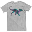 キャラクター Tシャツ 【 LICENSED CHARACTER JURASSIC WORLD RAPTOR DNA SCENE FILL TEE / 】 メン...
