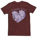 キャラクター 紫 パープル Tシャツ 【 LICENSED CHARACTER CARTOON NETWORK ED, EDD EDDY THE KANKER SISTERS PURPLE HUE HEART PORTRAIT TEE / 】 メンズファッション トップス カットソー