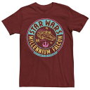 【★Fashion THE SALE★7/12午前10時迄】ロゴ Tシャツ スターウォーズ 【 STAR WARS MILLENNIUM NEON CIRCLE LOGO TEE / 】 メンズファッション トップス カットソー