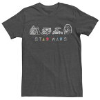 Tシャツ スターウォーズ 【 STAR WARS GEOMETRIC GROUP SHOT TEE / 】 メンズファッション トップス カットソー