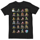 LN^[ X^bNX TVc y LICENSED CHARACTER MARIO KART CHARACTER STACKS TEE / z Yt@bV gbvX Jbg\[