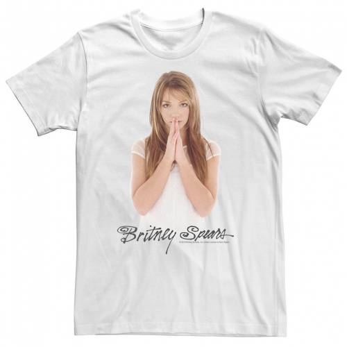 饯 T  ۥ磻  LICENSED CHARACTER BRITNEY SPEARS YOUNG PORTRAIT TEE / WHITE  󥺥եå ȥåץ åȥ