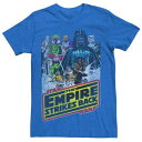 【★Fashion THE SALE★7/12午前10時迄】キャラクター Tシャツ ヘザー スターウォーズ 【 LICENSED CHARACTER STAR WARS EMPIRE STRIKES BACK HOTH POSTER TEE / ROYAL HEATHER 】 メンズファッション トップス カットソー