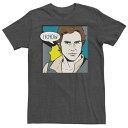 Tシャツ チャコール ヘザー スターウォーズ 【 STAR WARS HAN SOLO I KNOW COMIC TEE / CHARCOAL HEATHER 】 メンズファッション トップス カットソー(4)