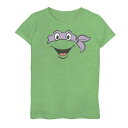 LN^[ TVc  O[ S' y LICENSED CHARACTER 7-16 TEENAGE MUTANT NINJA TURTLES DONATELLO FACE TEE / GREEN APPLE z LbY xr[ }^jeB gbvX Jbg\[