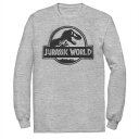 黒色 ブラック ロゴ Tシャツ 【 JURASSIC WORLD TWO BLACK SPRAY PAINT LOGO TEE / 】 メンズファッション トッ...